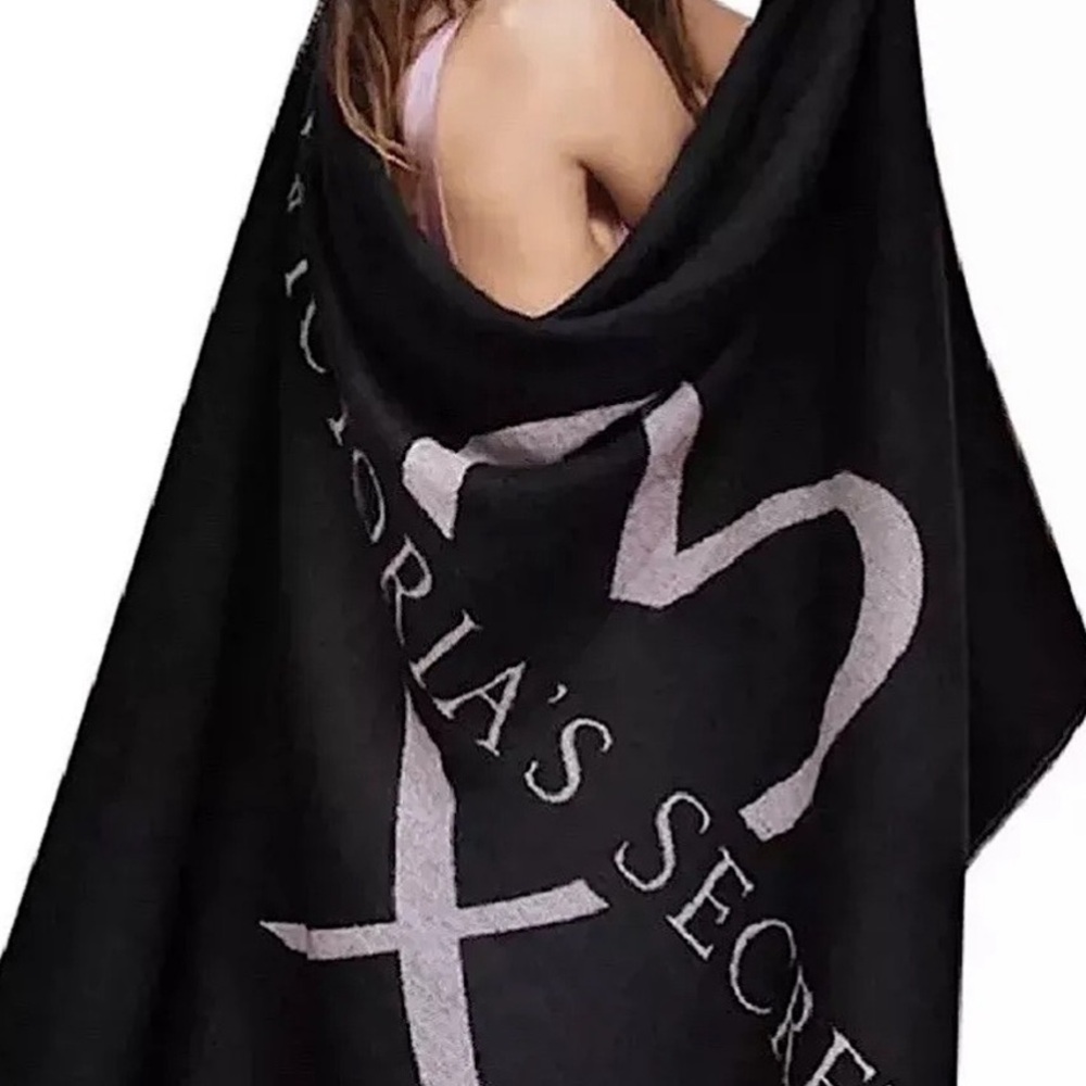 Double Sided Victorias Secret Blanket